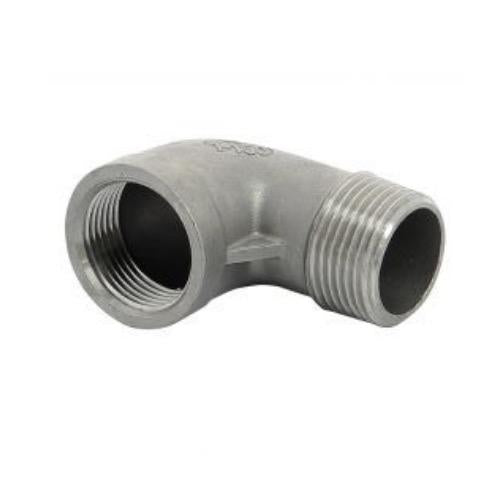 Male-Female End Plug Elbow 90° AISI 316