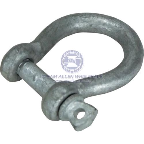 SHACKLE 'BOW' 19MM GAL