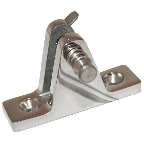 Canopy Fittings - Canopy Deck Mount - 316 Stainless Steel - Quick Release Toggle