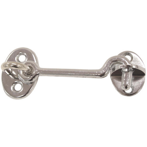 Cabin Door Hook - Chrome Plated Brass