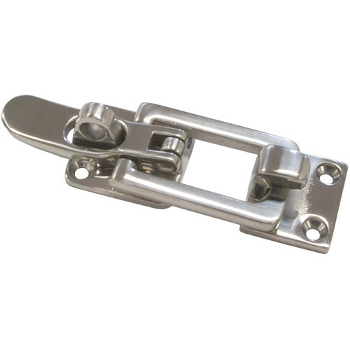 Hatch Fastener - Cast 316 Stainless Steel - Slimline - Flat Mount - 100mm