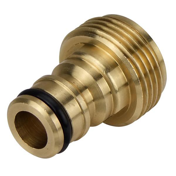 3/4" BSP (M) Male Brass Garden Hose Fitting