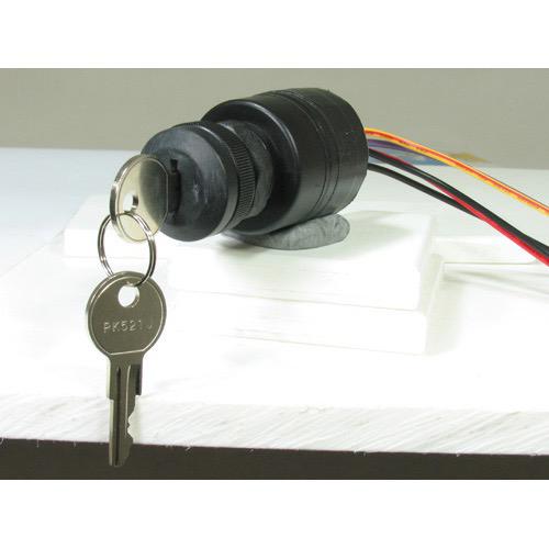 Marine Ignition Switch - Short Shaft 5 Leads