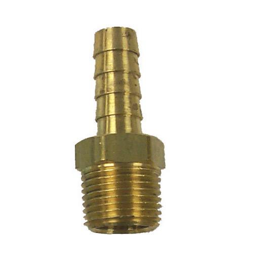 Brass Hose Tail 10mm 3/8" NPT