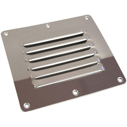 Louvre Vent - 304 Stainless Steel - Six Louvre - 127mm