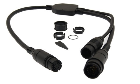 Adaptor Cable (25 pin to 25 pin and 7 pin Y-Cable) attach RealVision & CP370 transducers to AXIOM RV