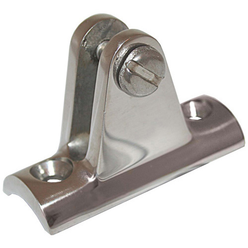 Canopy Fittings - Concave Rail Mounts - 316 Stainless Steel - Standard Concave Base