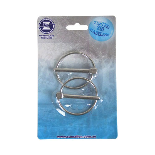 4mm S/S Ring Catch 2 Pack 316G