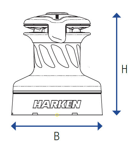 Blue Performance - Winch Cover