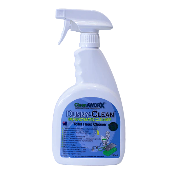 CLEANAWORX - Dunny Cleaner Enzymatic Toilet Head Cleaner 750ml