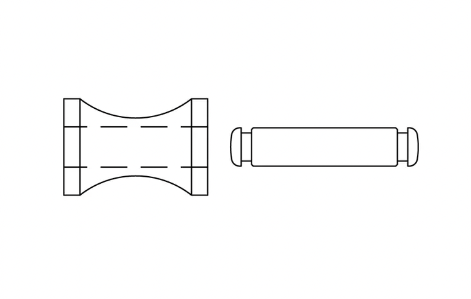 Ronstan Series 40 Replacement Becket and Pin RF41010