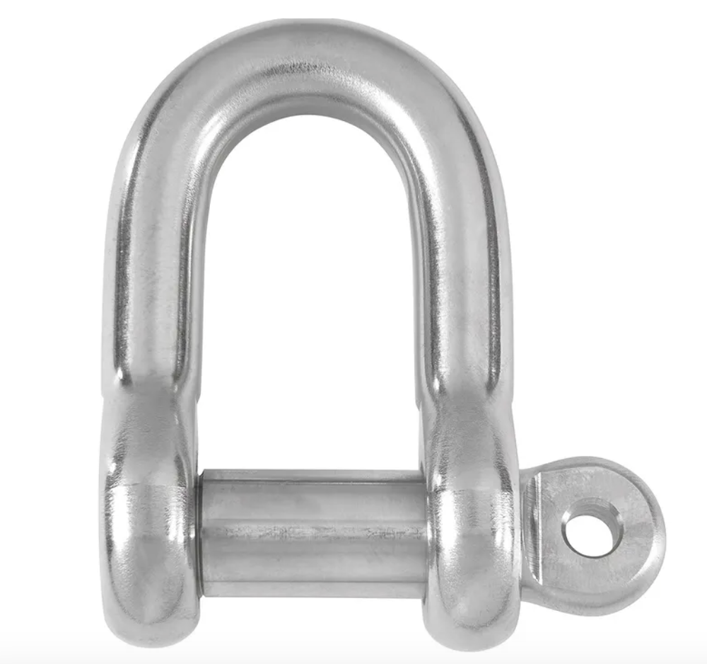 Ronstan Shackle, D, Pin 5/8” (L:47mm,W:26mm) RF1035