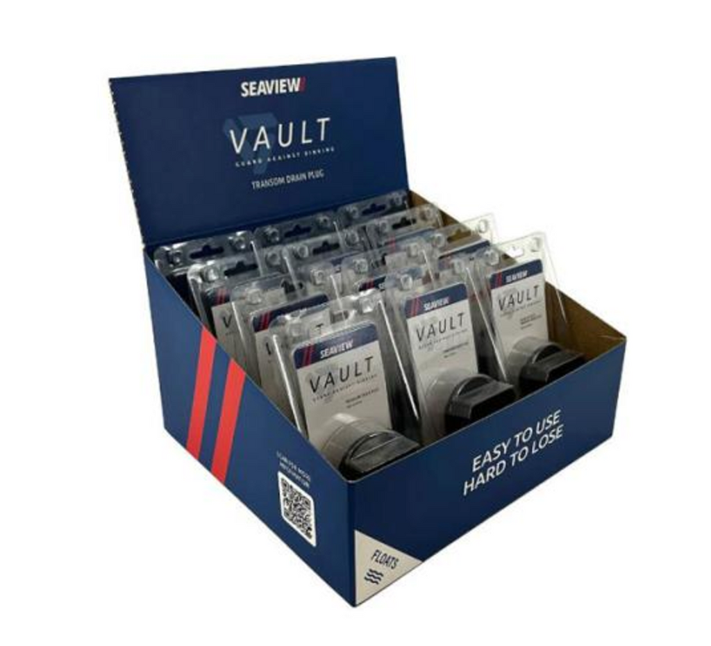 SEAVIEW POP DISPLAY BOX WITH 12EA VAULT PLUGS 970912