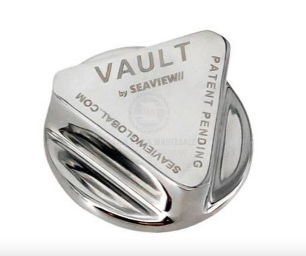 SEAVIEW POLISHED S/S VAULT DRAIN PLUG 970914