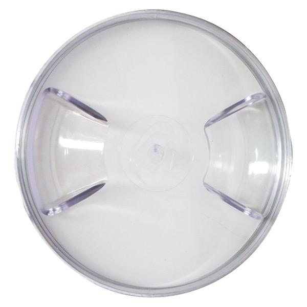 Nairn Inspection Port Lid Only - 4" - Clear - Outside Dia: 100mm