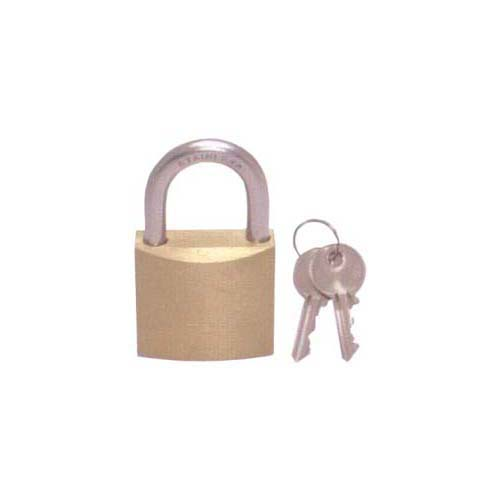 Brass Marine Padlock - Standard Shackle - 152mm