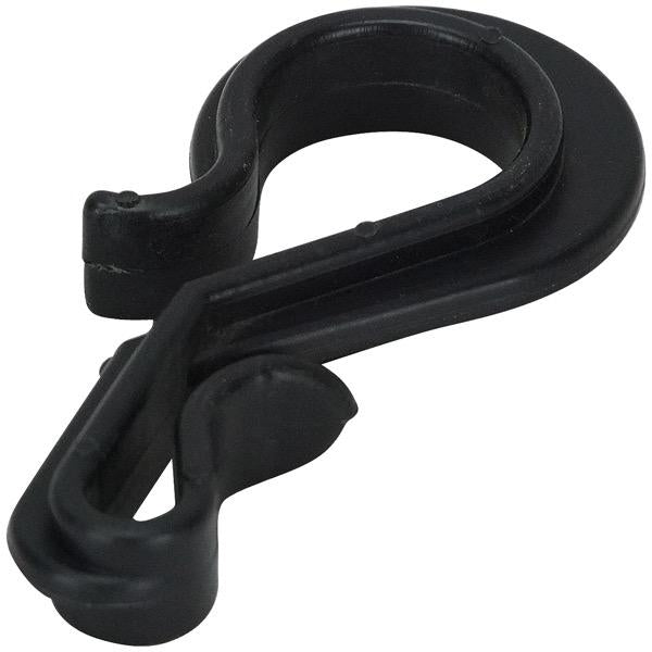 Black Shock Cord Tarp Hook