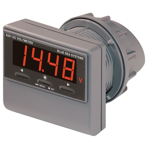 DC Digital Voltmeter with Alarm