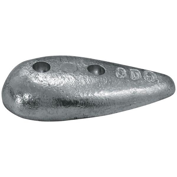 Zinc Tear Drop Anode Bolt-on