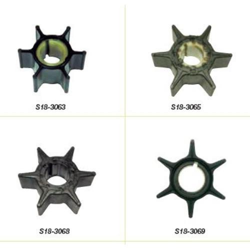 Water Pump Impeller - Yamaha (Suits 2 & 4 Strokes Motors)