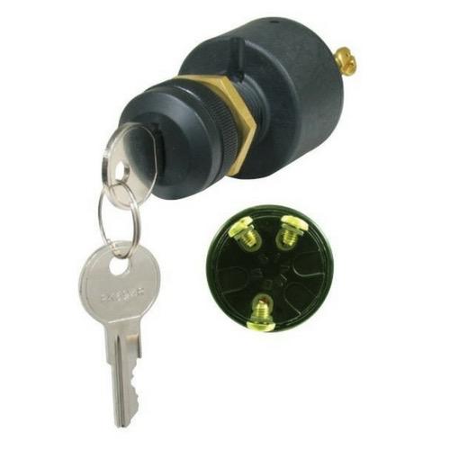 Marine Ignition Switch - Short Shaft