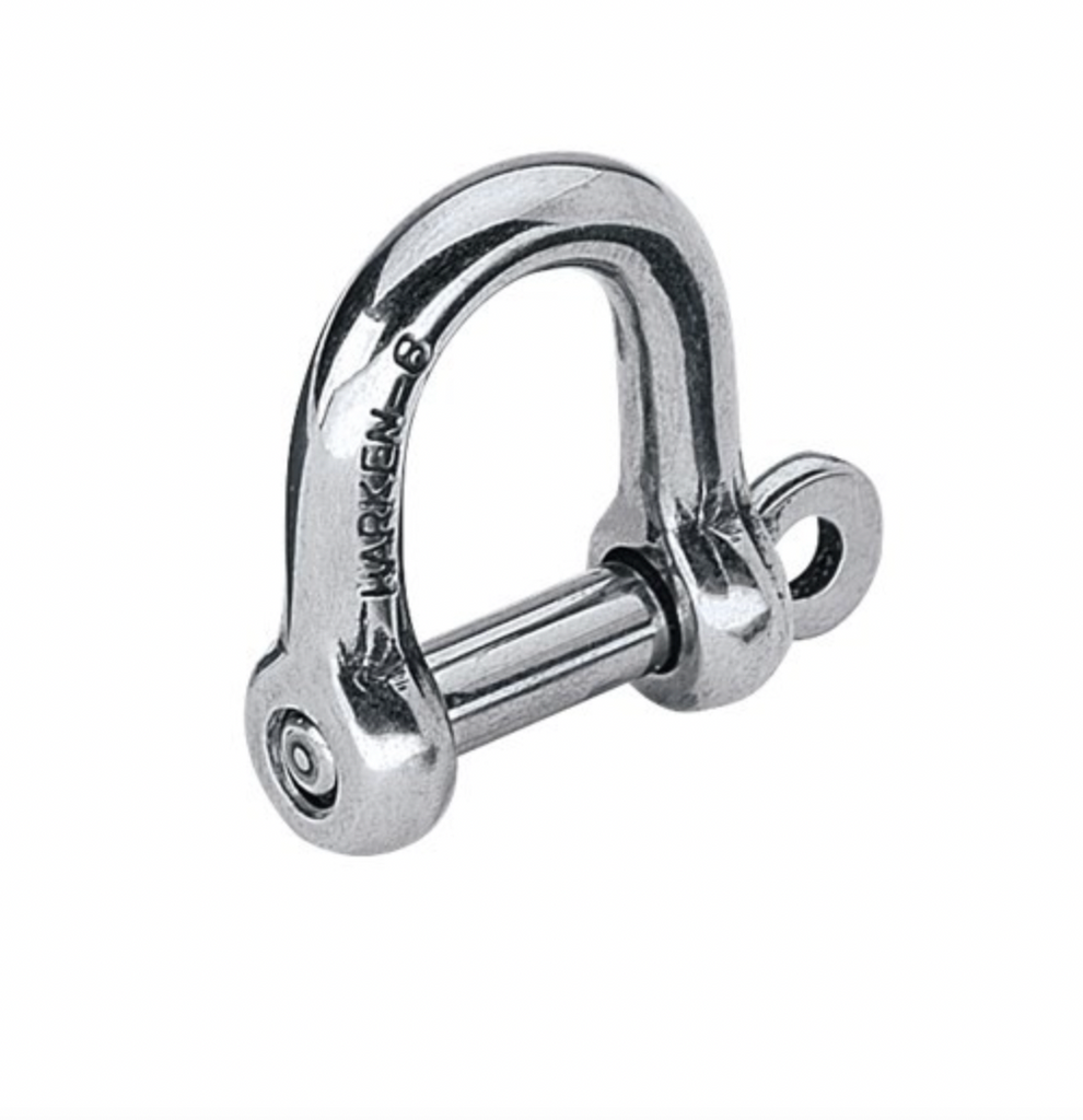 HARKEN 6mm "D" Shackle — High Resistance