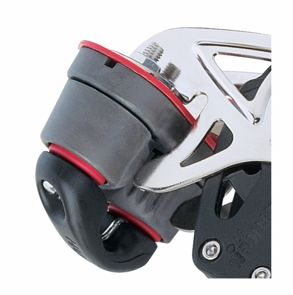 HARKEN 57mm Fiddle Block — Swivel, Cam Cleat