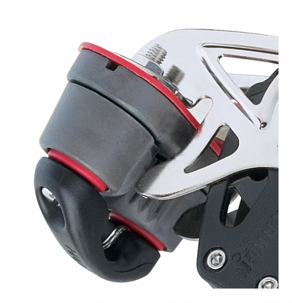 HARKEN 75mm Fiddle Ratchet Block — Swivel, Cam Cleat