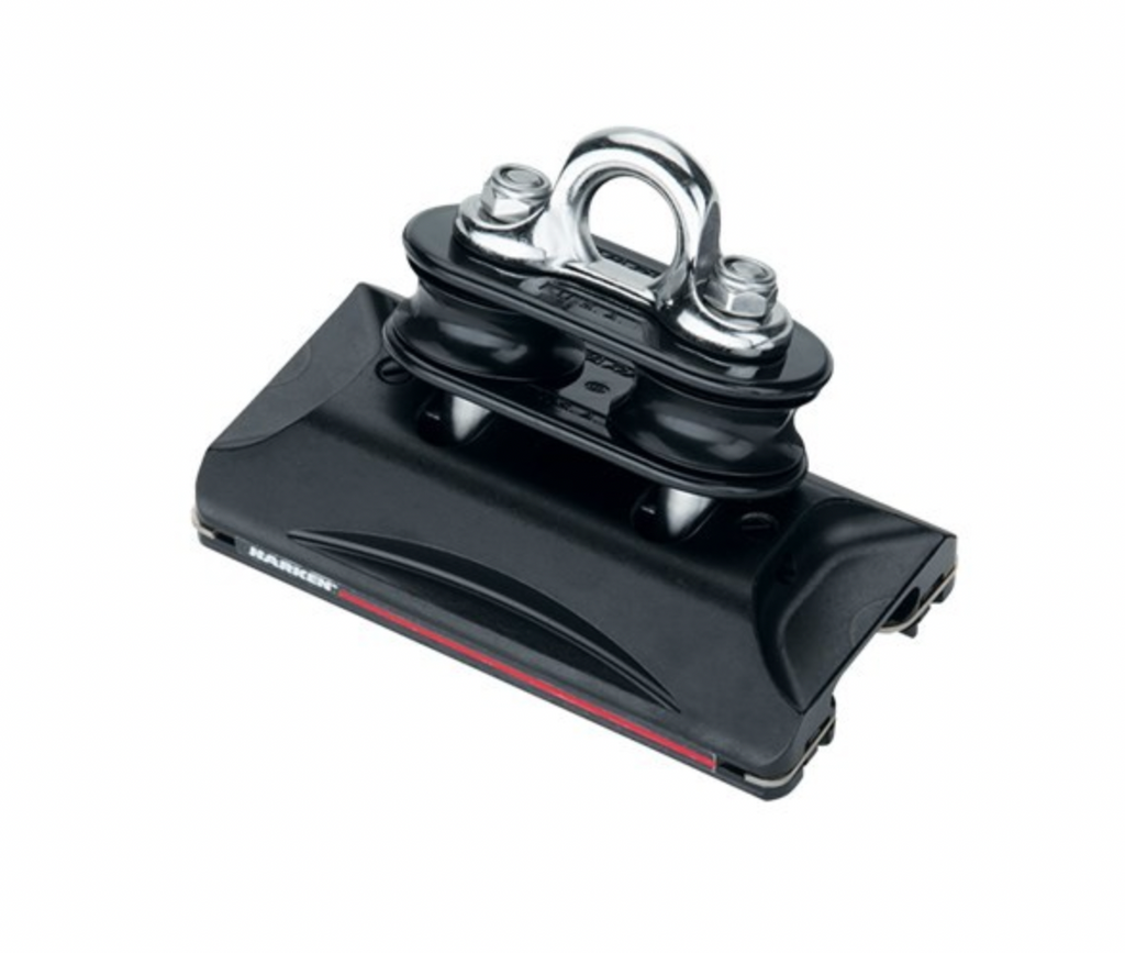 HARKEN 22mm High-Load 1250 Car — Pivoting Sheaves, Eyestrap