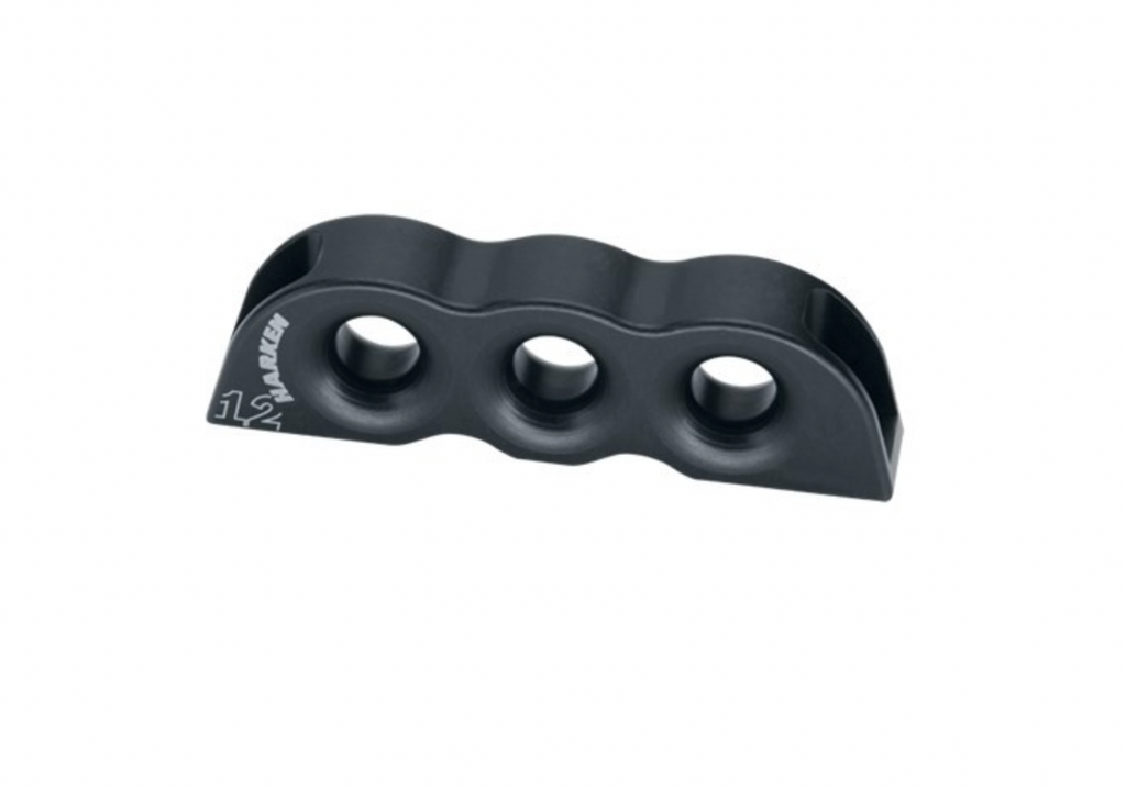 HARKEN 12mm Bolt-Down Fairlead — Triple