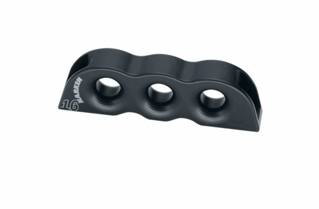 HARKEN 16mm Bolt-Down Fairlead — Triple