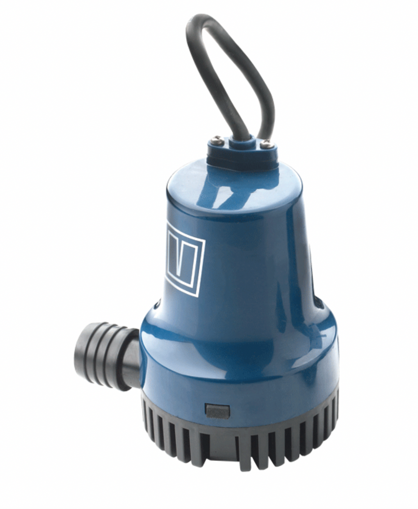 VETUS Submersible bilge pump 3000 L/h (1000 G/h), 12 V